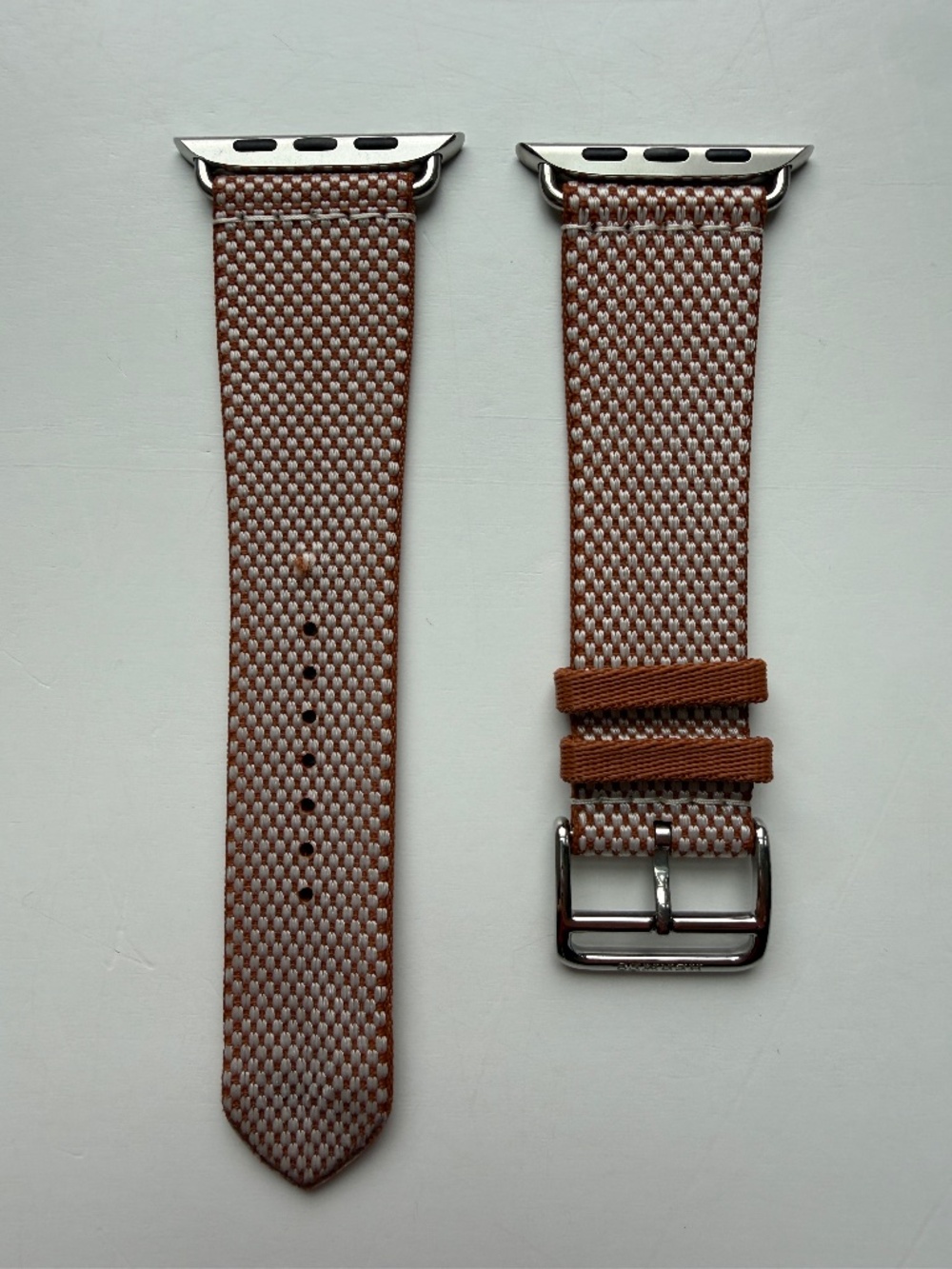Apple Watch Hermès - 46mm Gold/Écru Toile H Single Tour